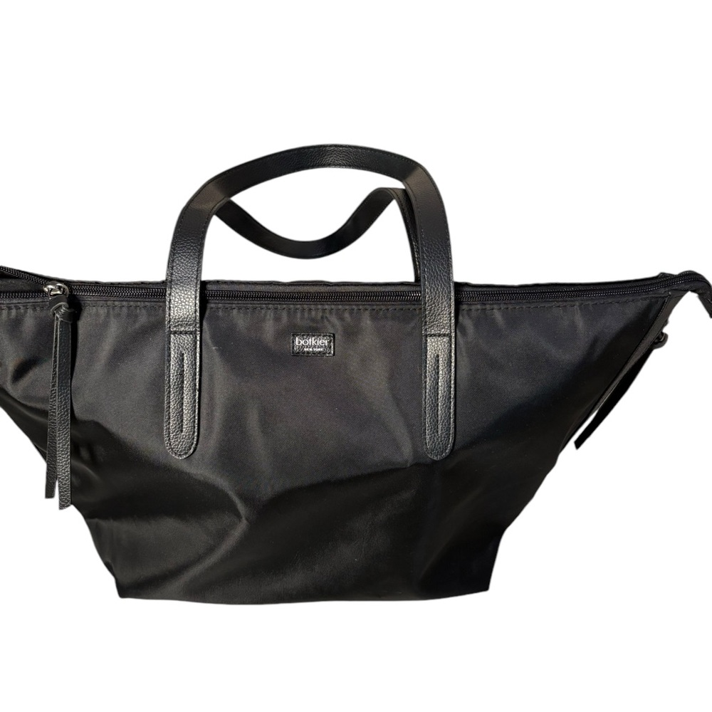 Botkier New York Black Fabric Tote Bag